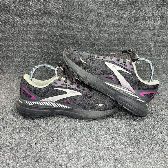 Brooks Adrenaline GTS 23 Running Shoes Women's 7 Grey Athletic Training Sneakers - Picture 8 of 12